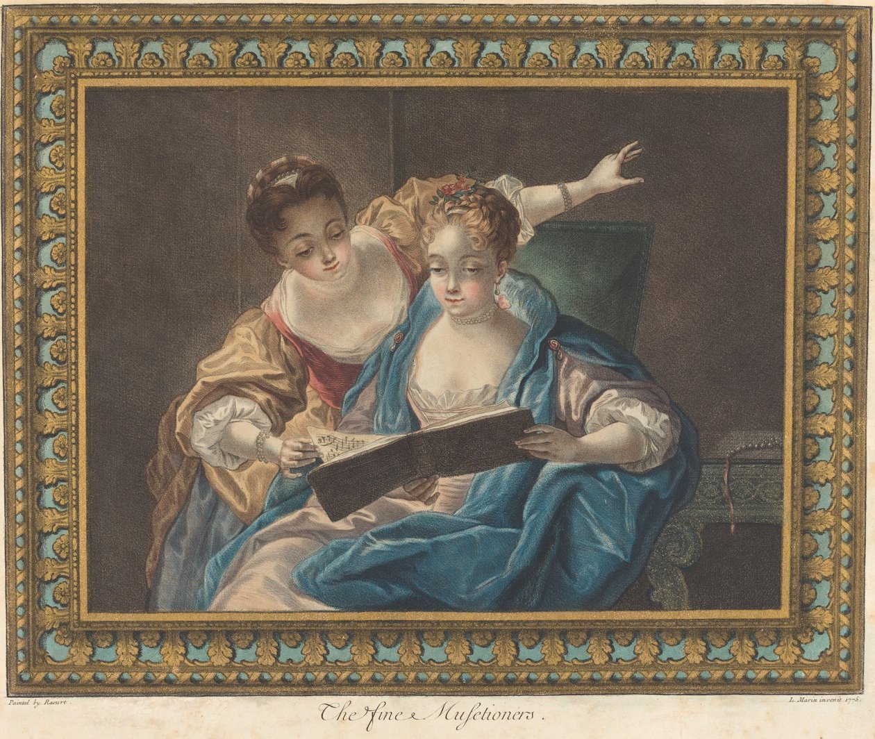 The Fine Musicians by Louis Marin Bonnet