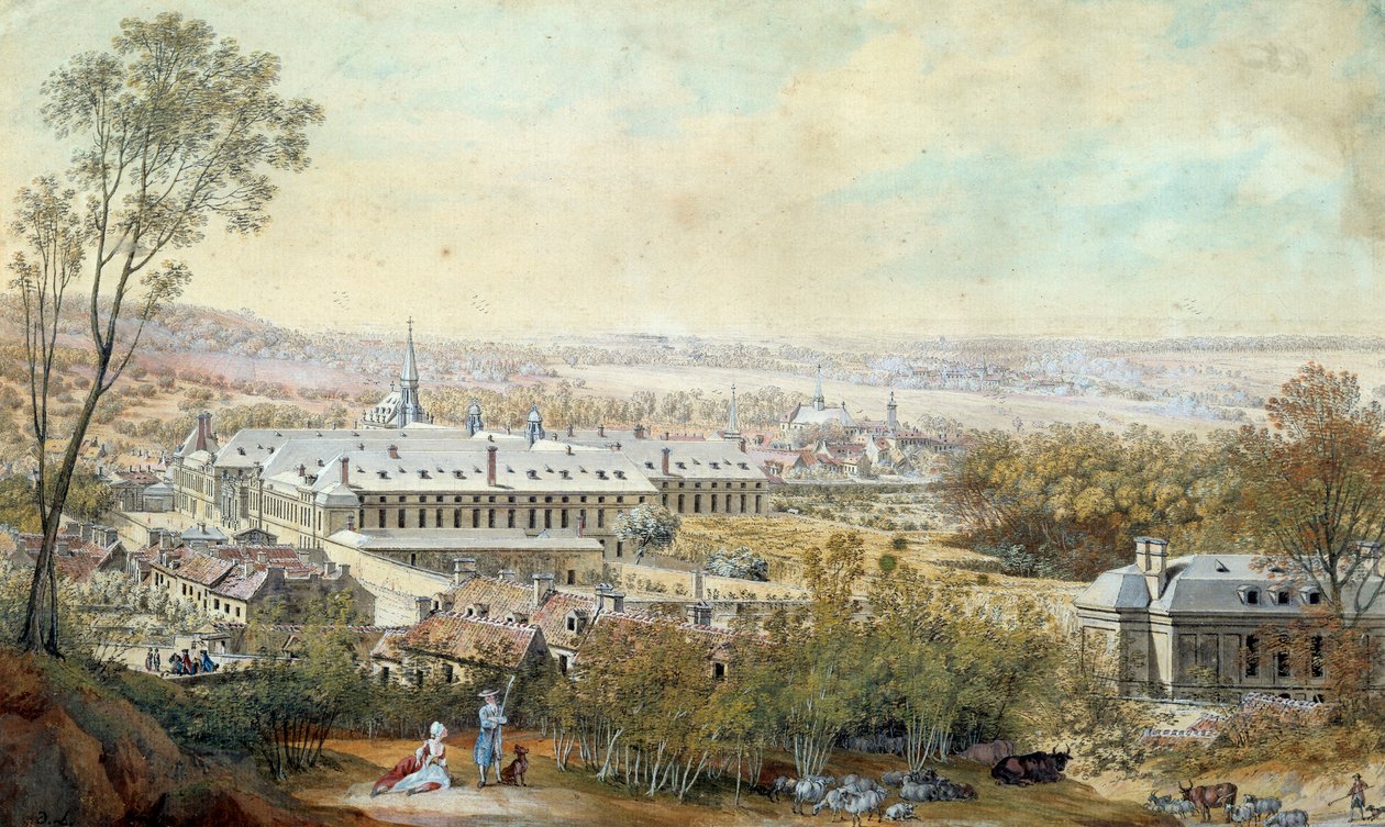 The Royal House of Saint Cyr in the 18th Century by Louis-Nicolas de Lespinasse