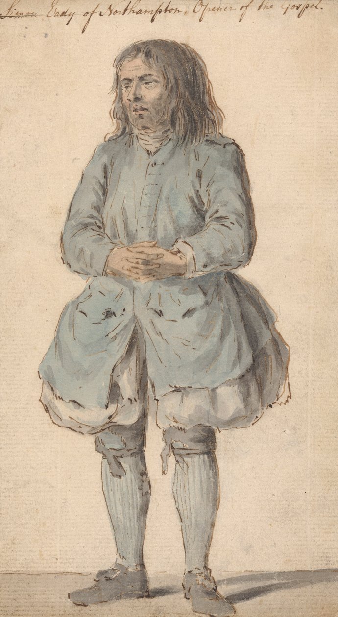 Simon Eady of Northampton, Opener of the Gospel by Louis Philippe Boitard