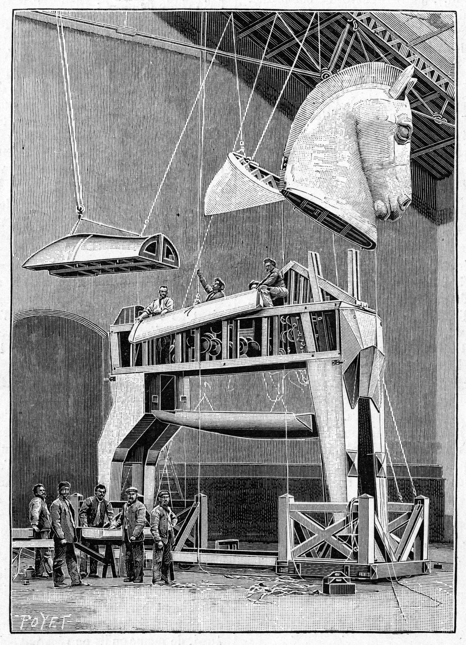 The Wooden Horse from the Opera of 