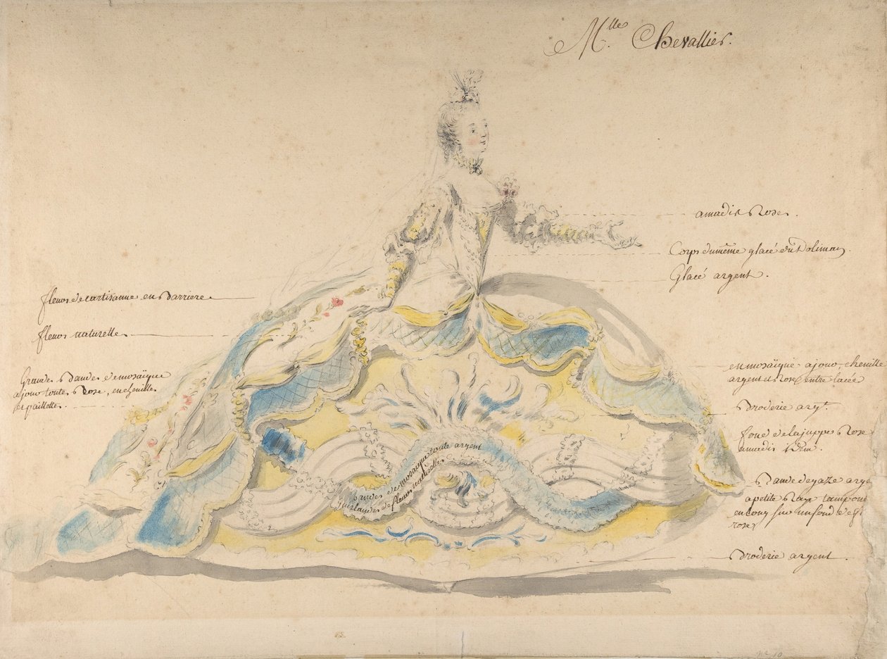 Mademoiselle Marie-Jeanne Fesch Chevallier by Louis Rene Boquet
