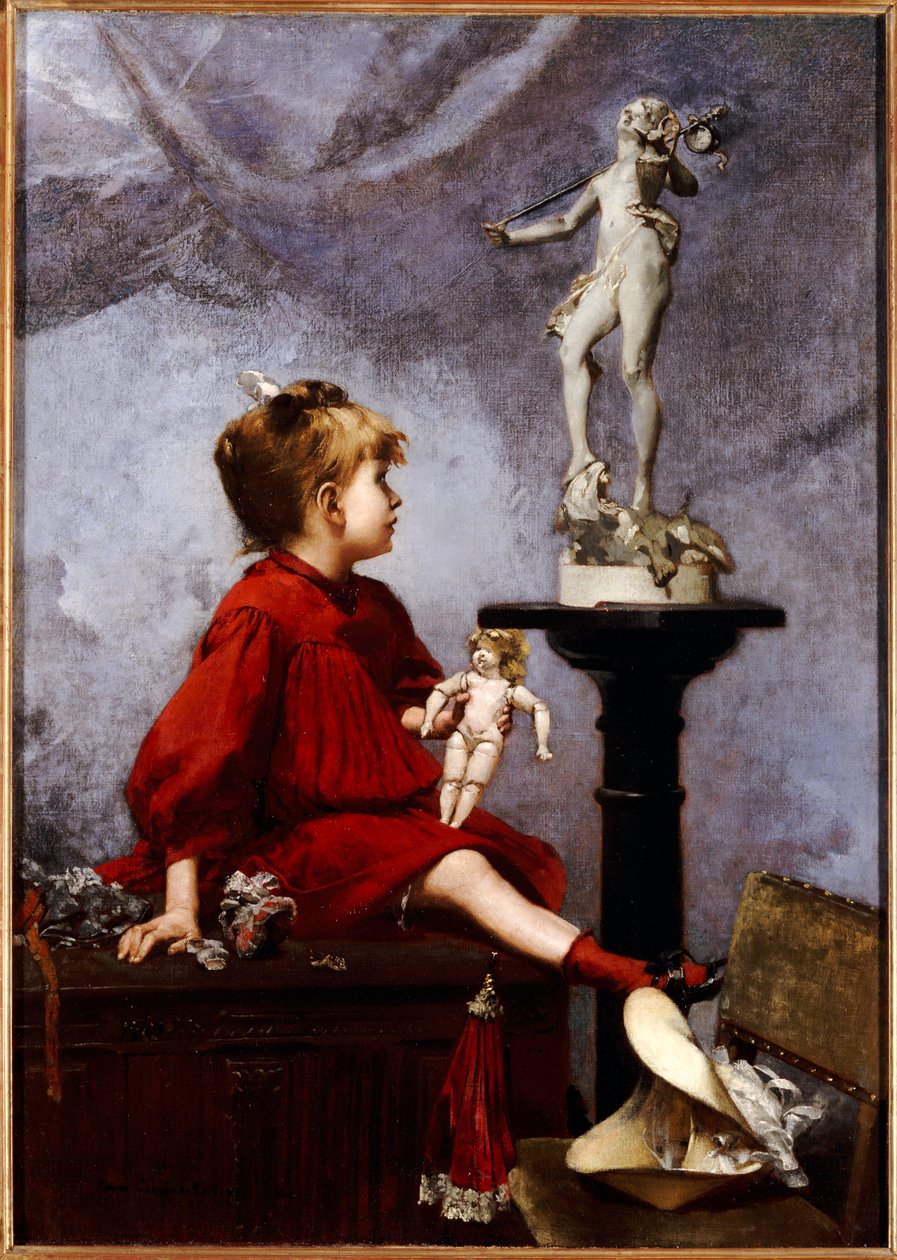 The Doll by Louis Robert Carrier-Belleuse