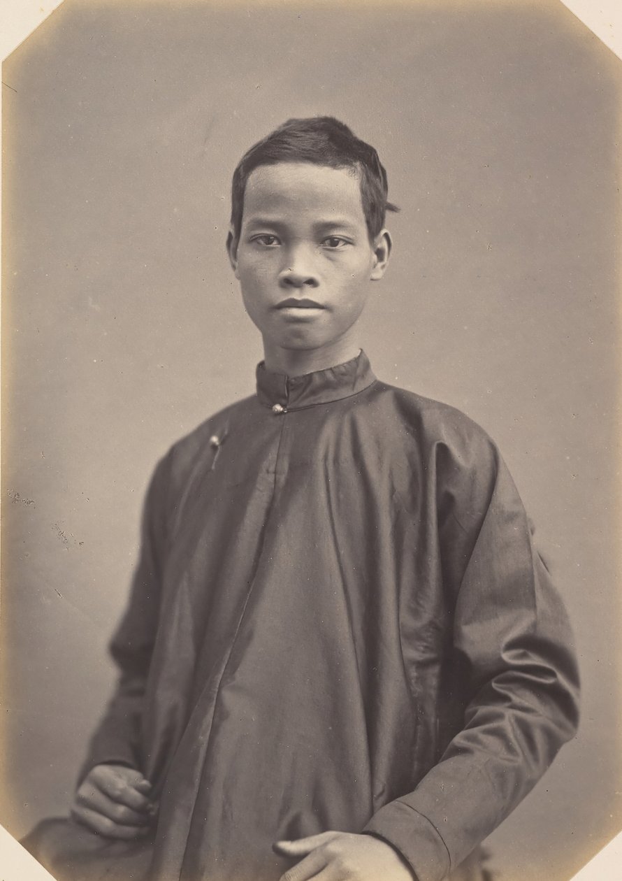 Cochinchinese Embassy in Paris, 1863 by Louis Rousseau
