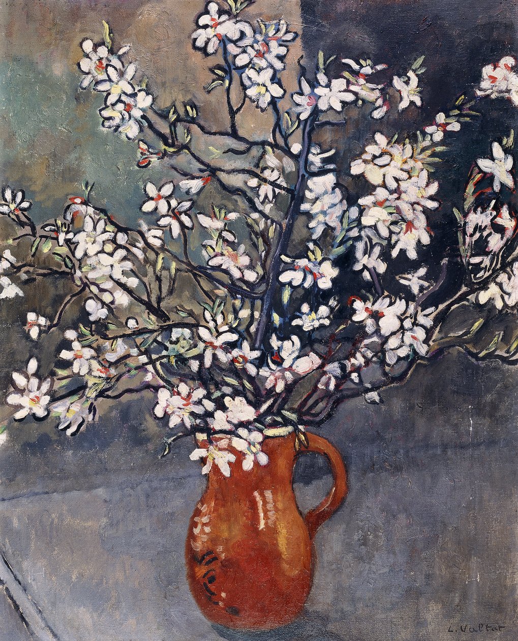Almond Blossom, c.1925 by Louis Valtat
