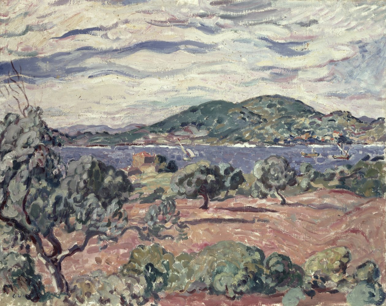 Bay of Antheor, c.1906-07 by Louis Valtat