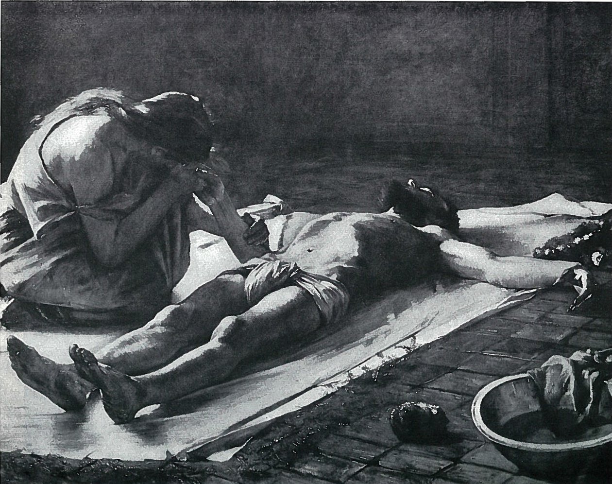 Pieta by Lovis Corinth