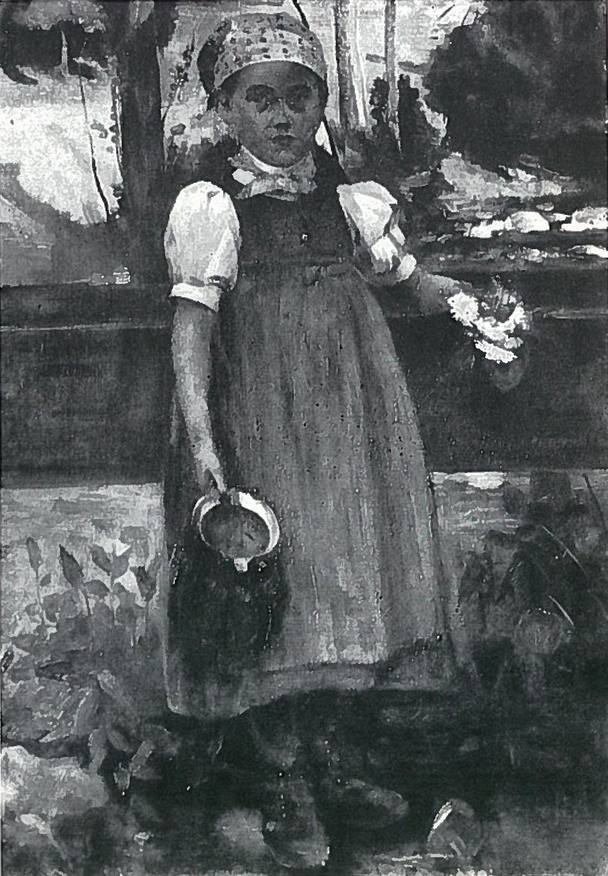 Black Forest Girl Marien by Lovis Corinth