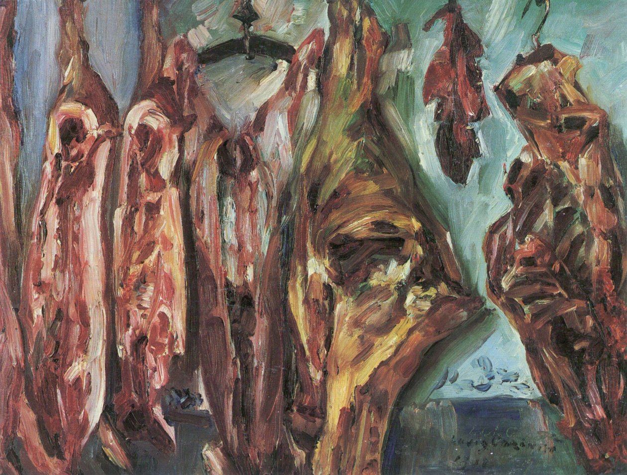 Fish Still Life by Lovis Corinth