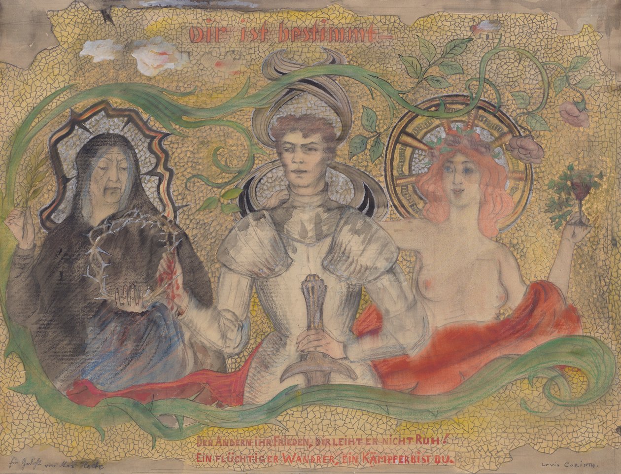 Allegory to a Poem by Lovis Corinth