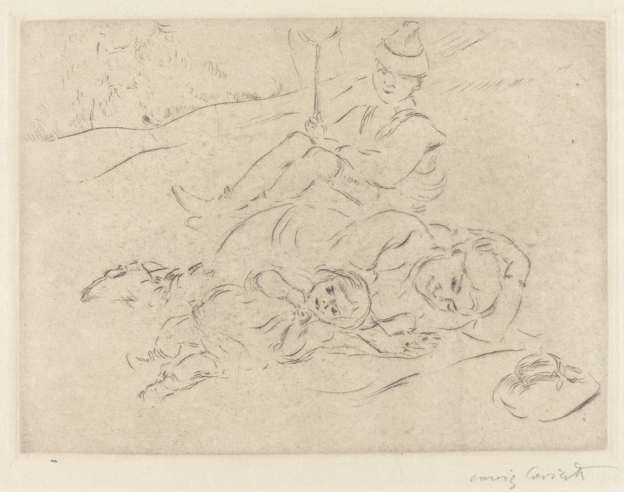 In the Country by Lovis Corinth