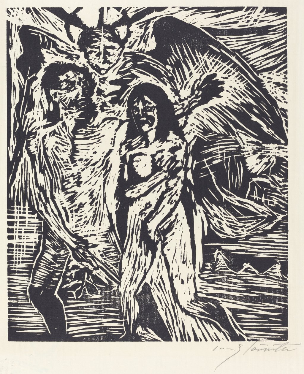 The Expulsion from Paradise by Lovis Corinth