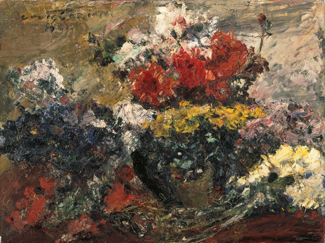 Autumn Flowers by Lovis Corinth