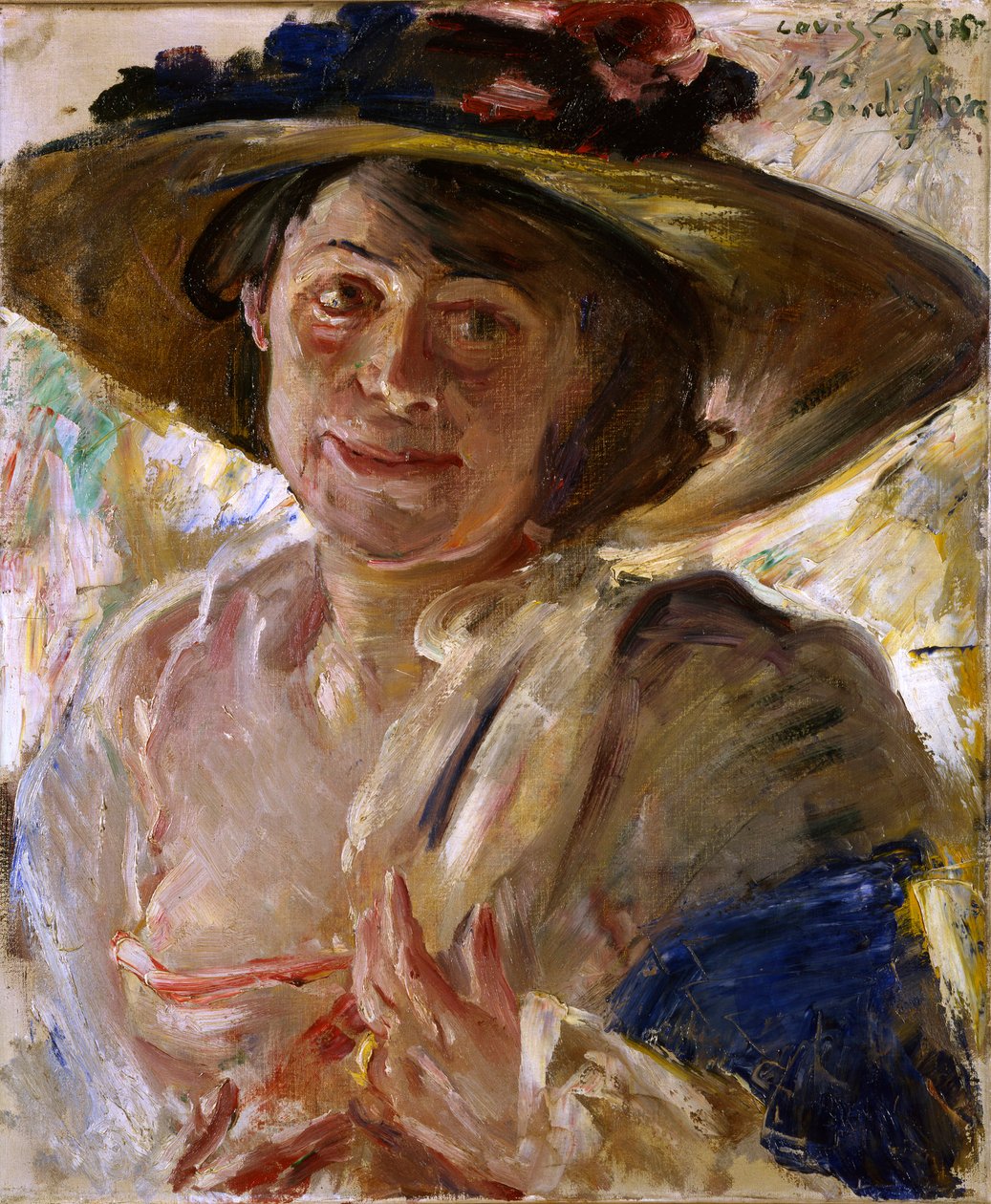 Portrait of the Wife by Lovis Corinth