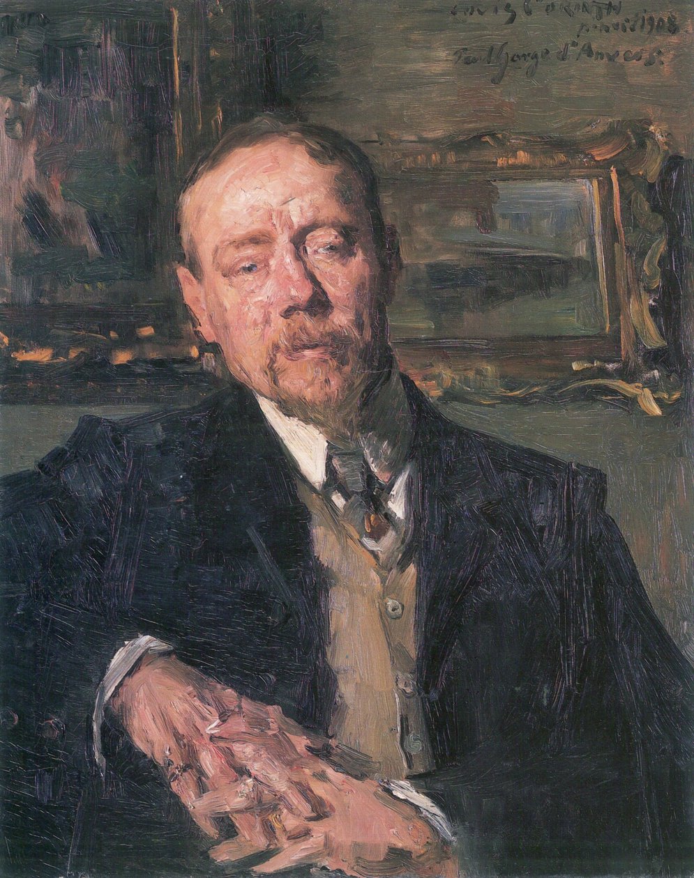 The Painter Paul Gorge by Lovis Corinth