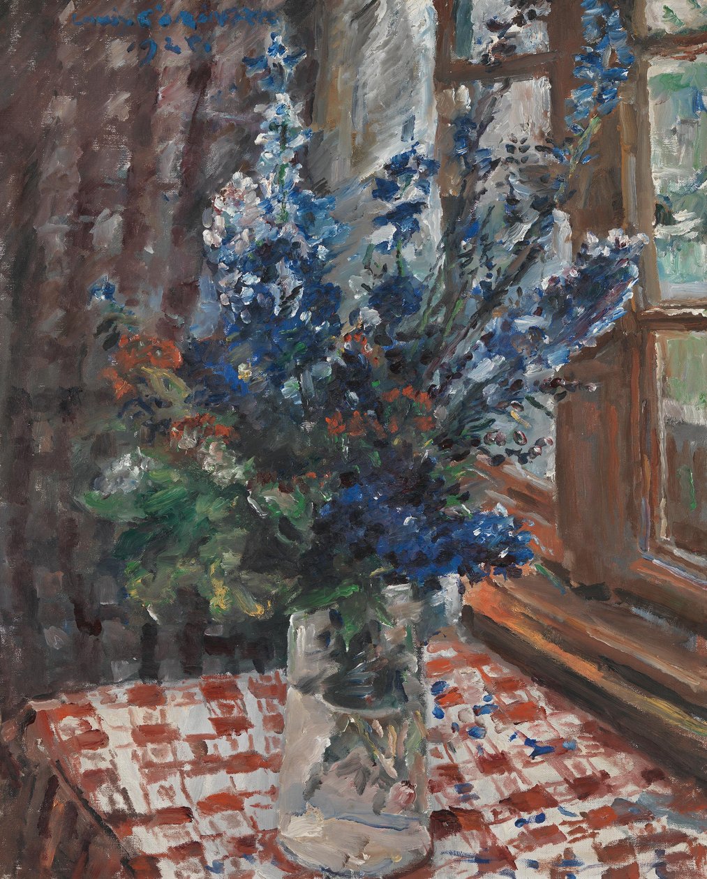 Larkspur by Lovis Corinth