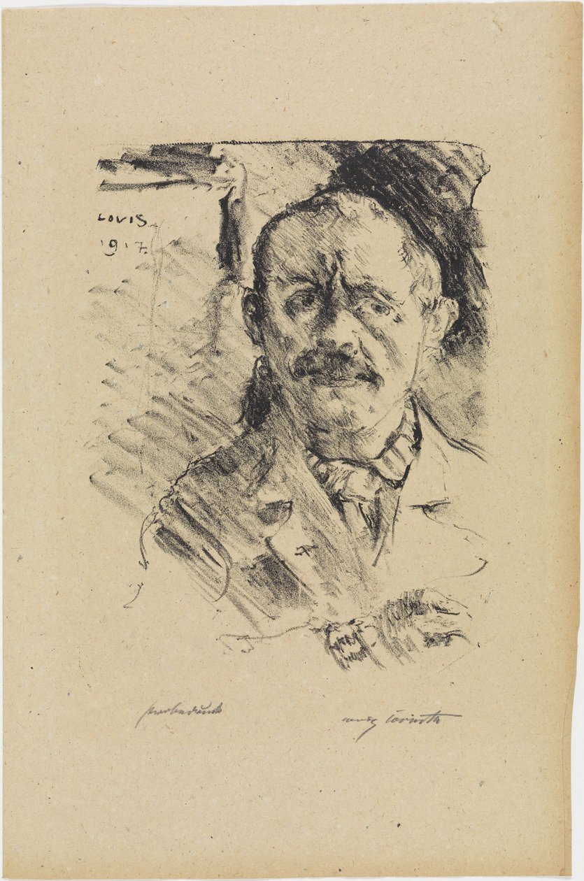 Self-Portrait by Lovis Corinth