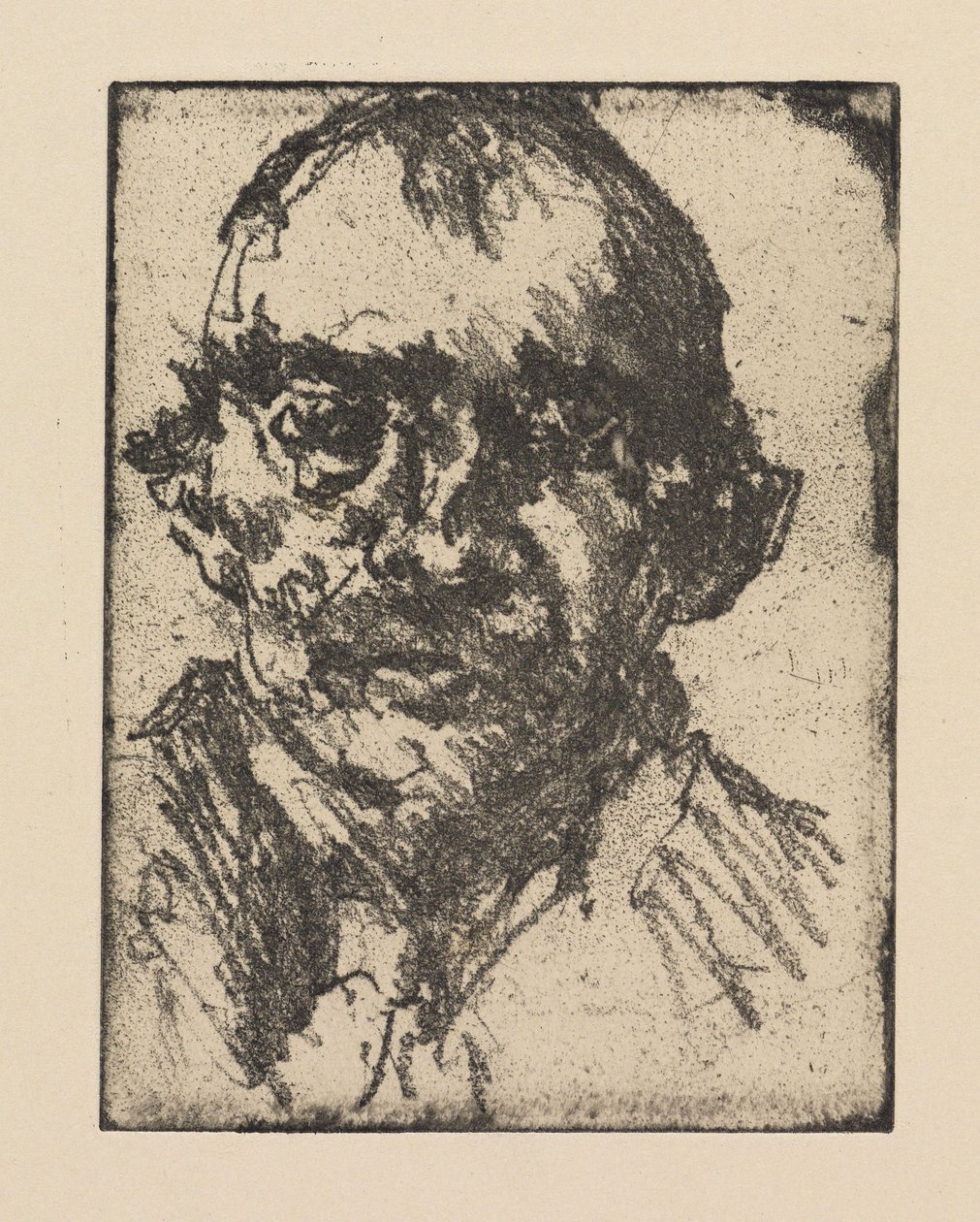 Self-Portrait 1921 by Lovis Corinth