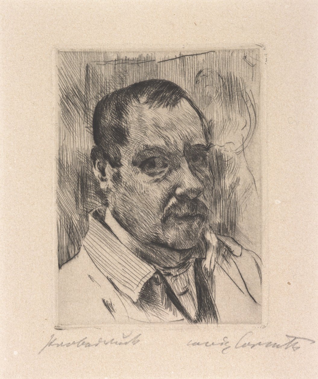 Self-Portrait by Lovis Corinth