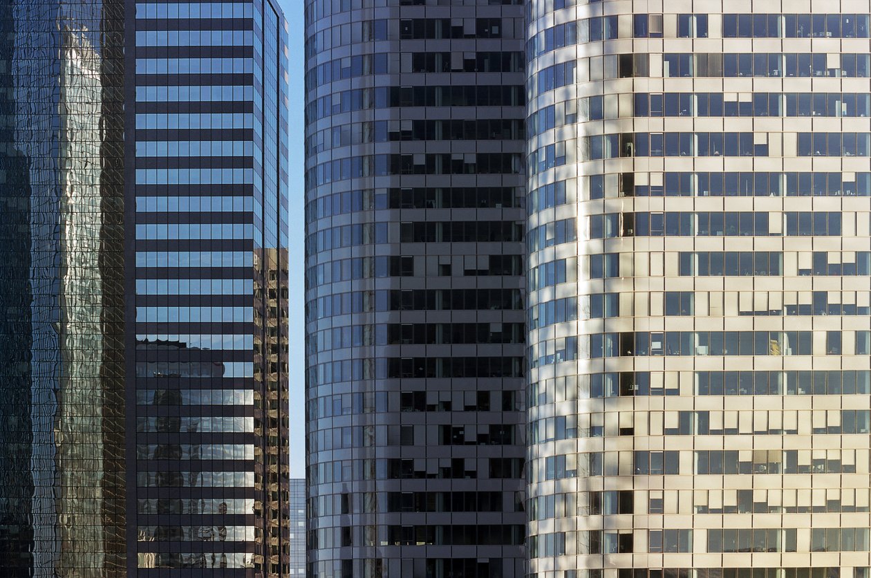 Tours Coeur Defense in Levallois (Hauts de Seine). by Luc Boegly