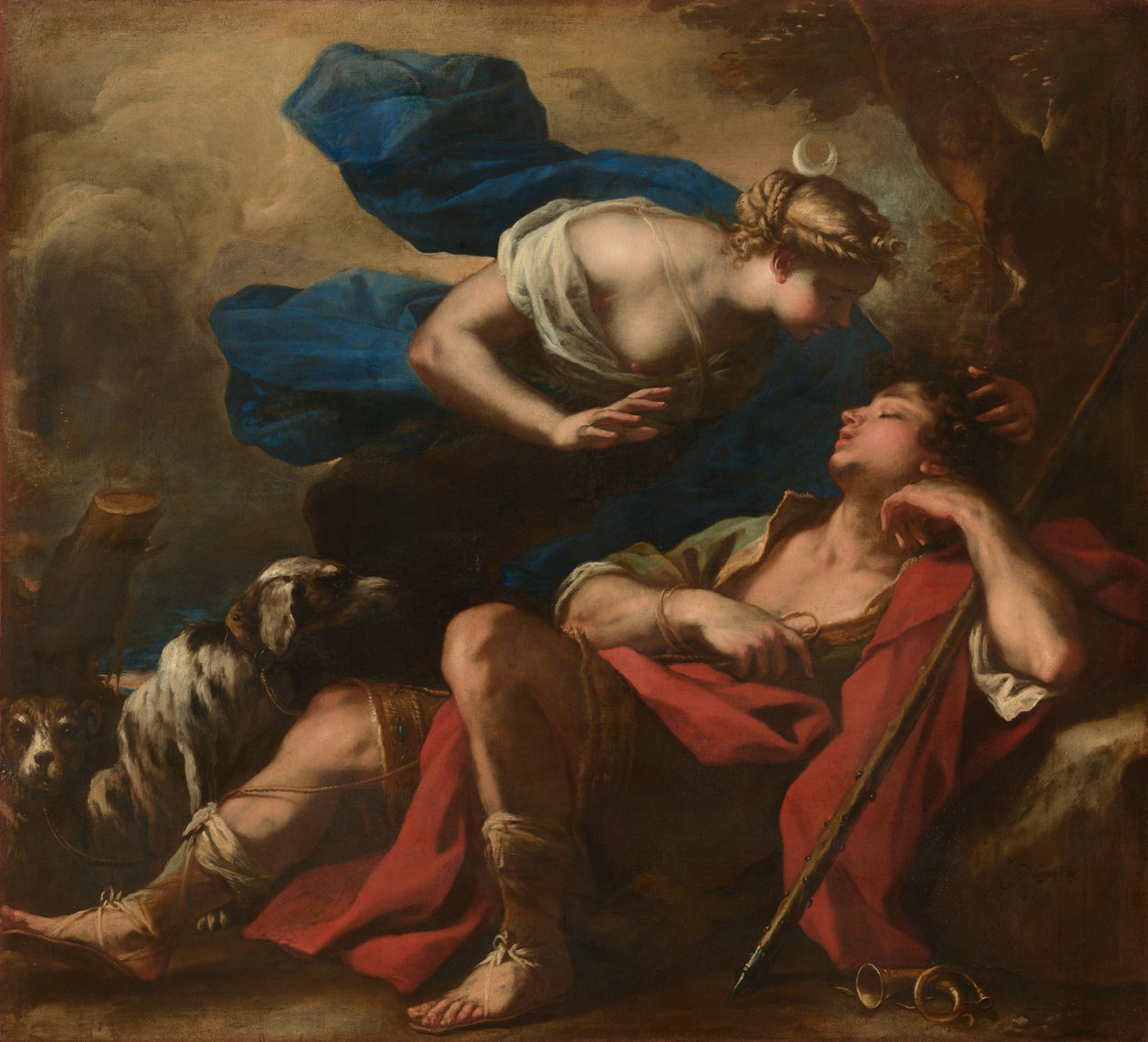 Diana and Endymion by Luca Giordano