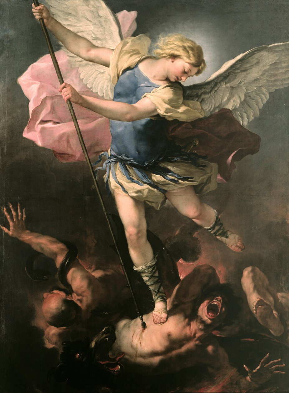 Saint Michael the Archangel by Luca Giordano