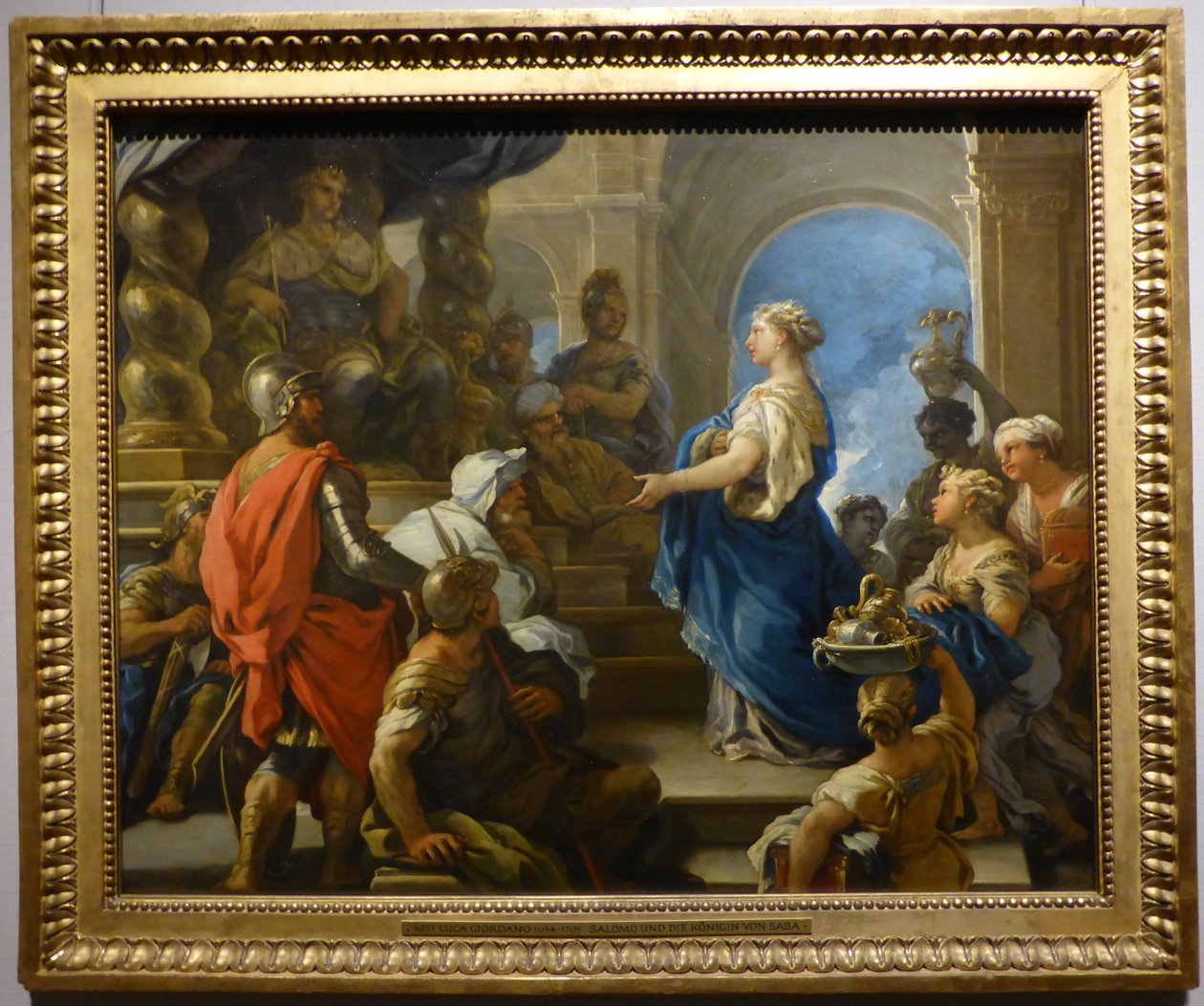 Solomon and the Queen of Sheba by Luca Giordano