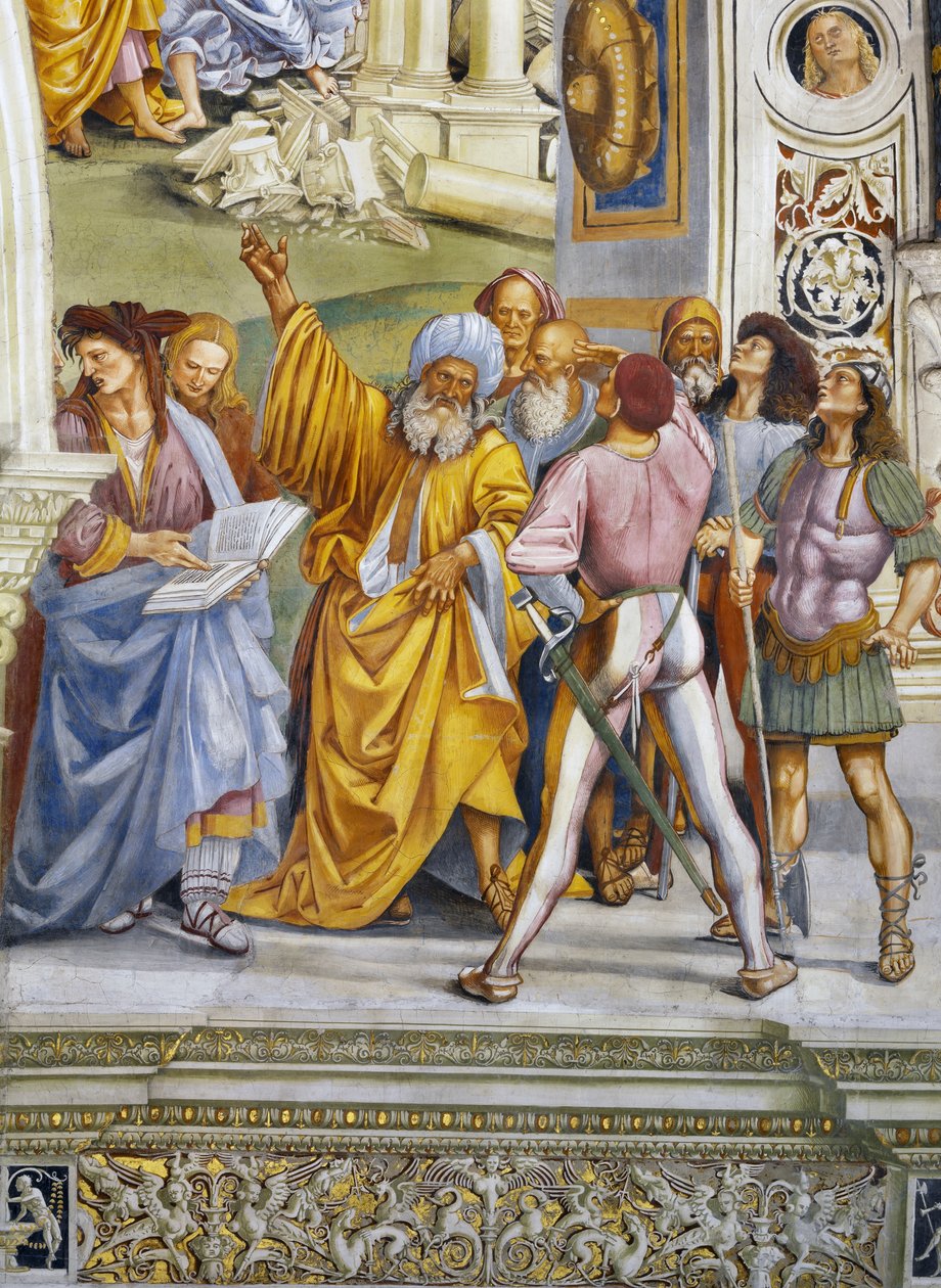Apocalypse, from Last Judgment fresco cycle by Luca Signorelli