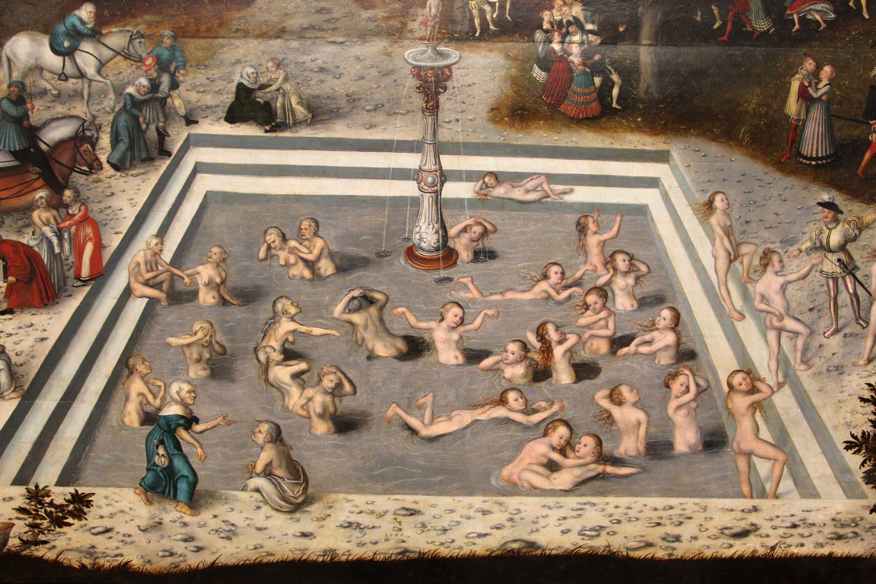 The Fountain of Youth by Lucas Cranach the Elder