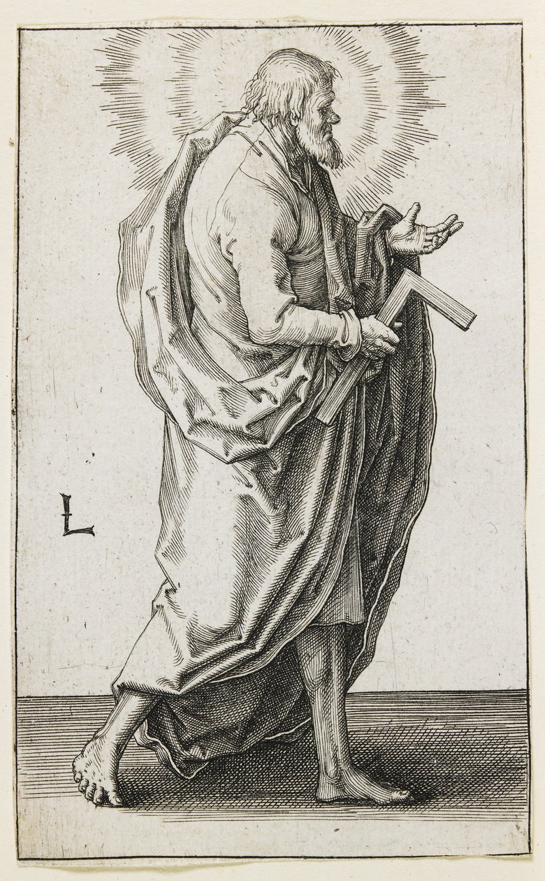 St. Simon by Lucas van Leyden