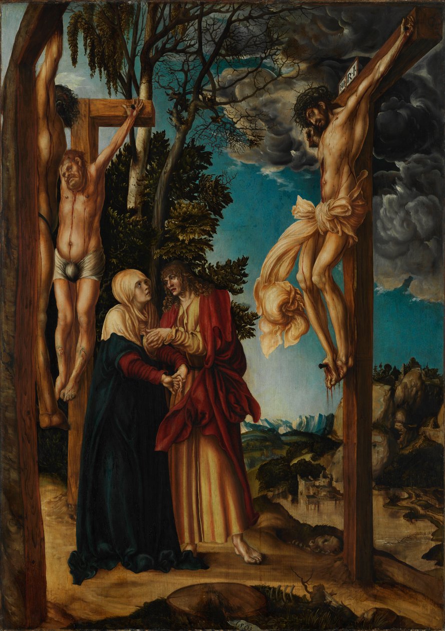 The Lamentation of Christ / The Schleissheim Crucifixion by Lucas Cranach the Elder