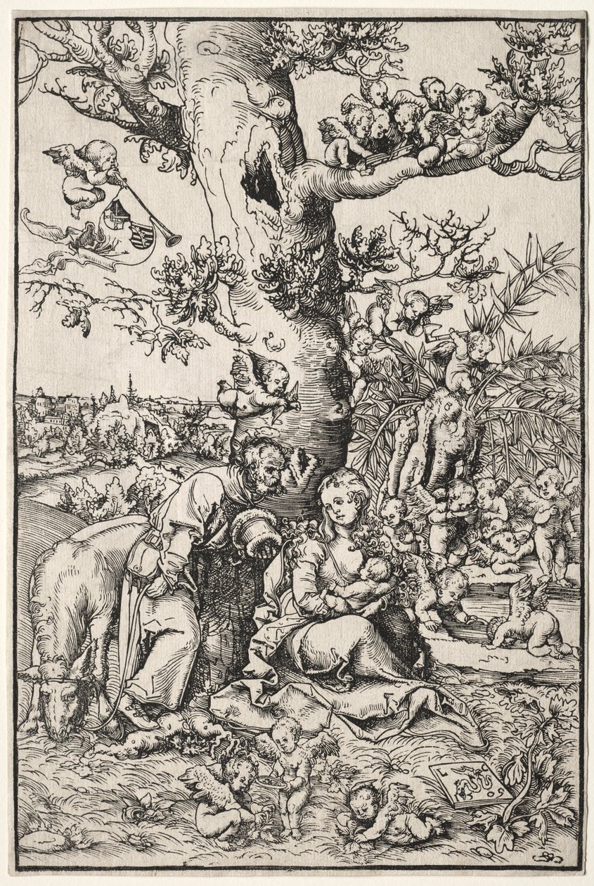 Rest on the Flight into Egypt, 1509 by Lucas Cranach the Elder
