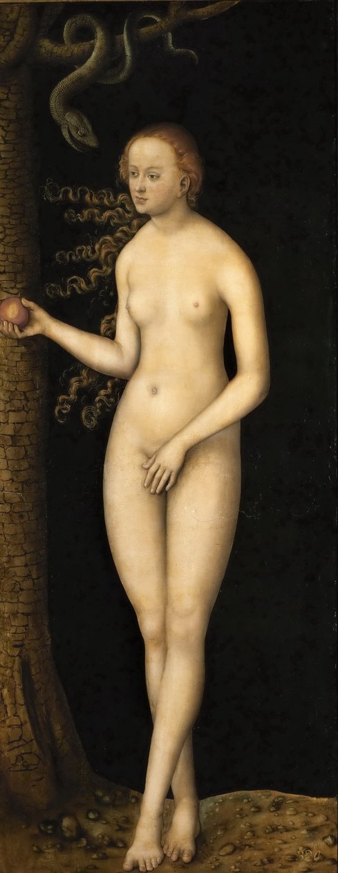 The Fall of Man by Lucas Cranach the Elder