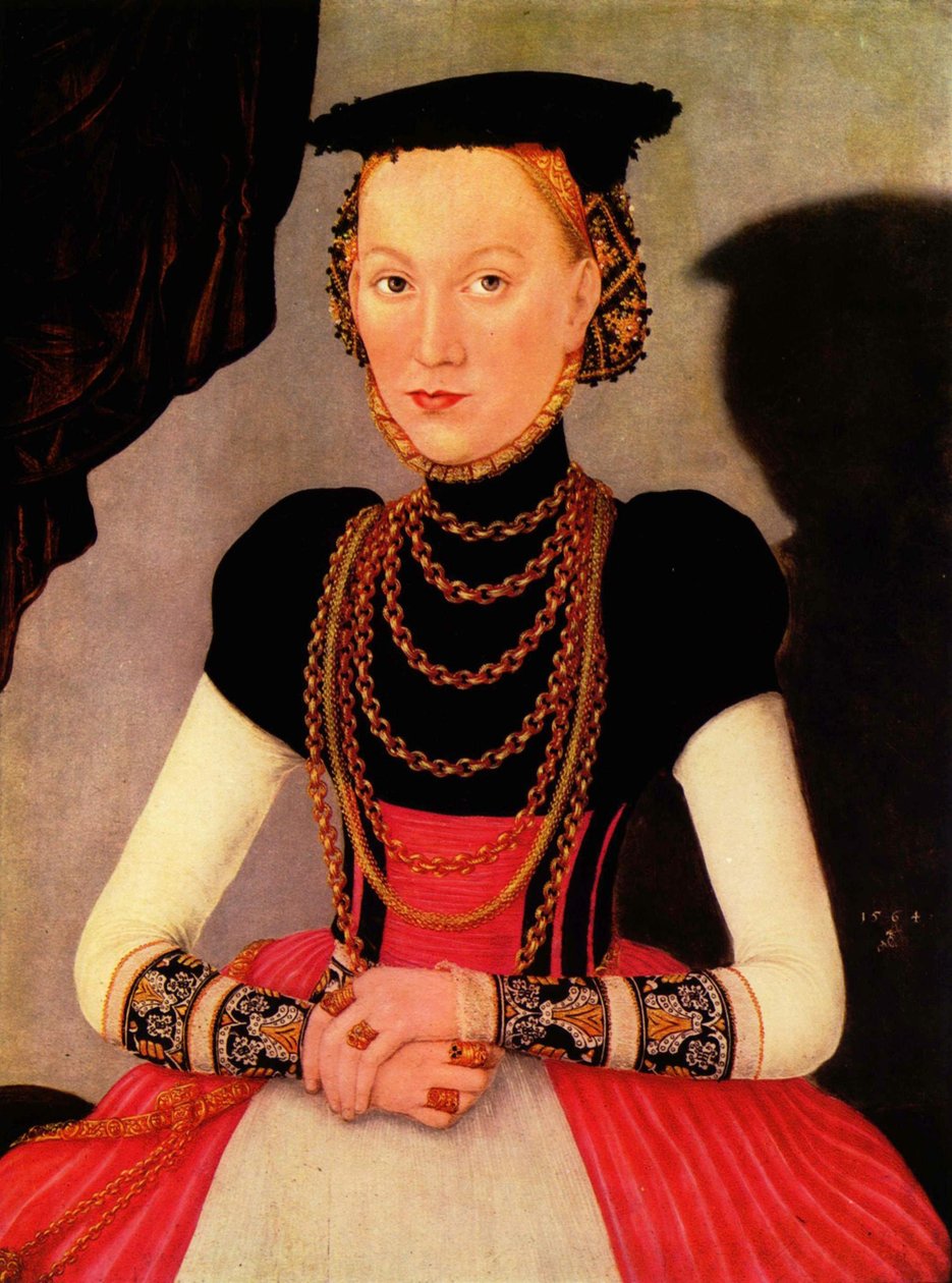 Female Portrait / Portrait of a Woman by Lucas Cranach the Younger