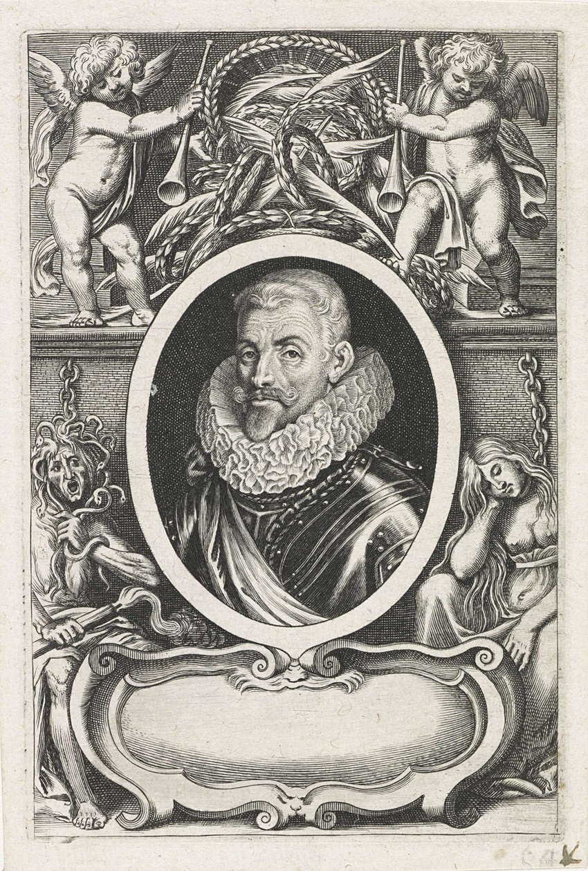 Portrait of Johann Tserclaes, Count of Tilly by Lucas Vorsterman the Elder