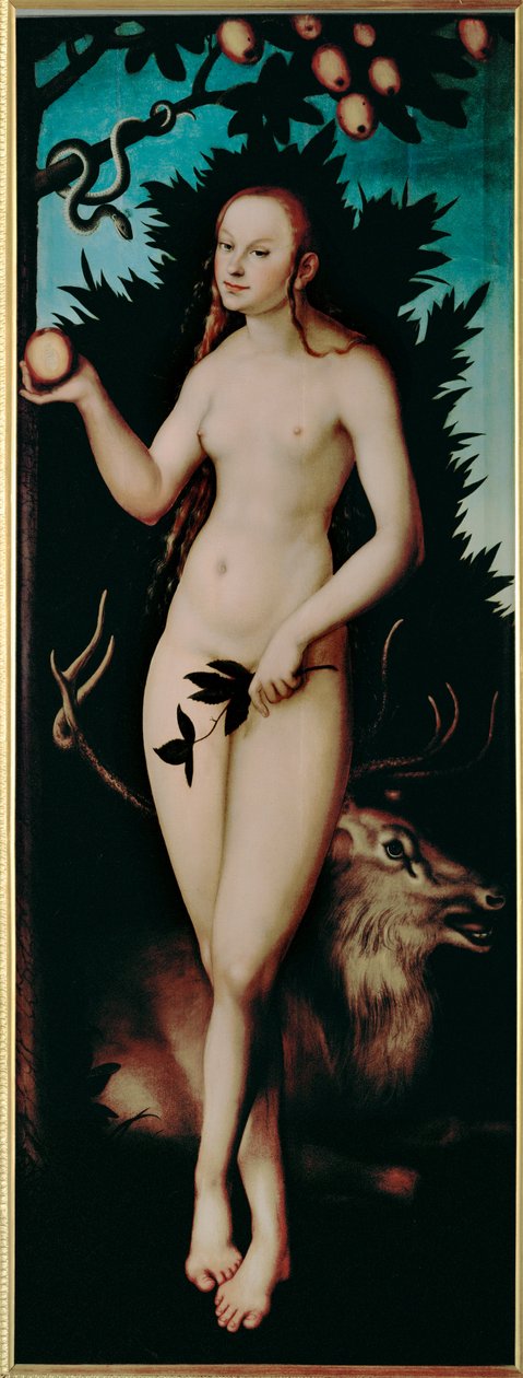 Eva by Lucas the Elder Cranach