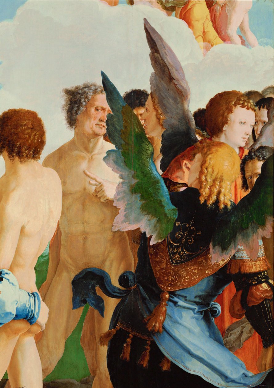 Angels Among the Just by Lucas van Leyden