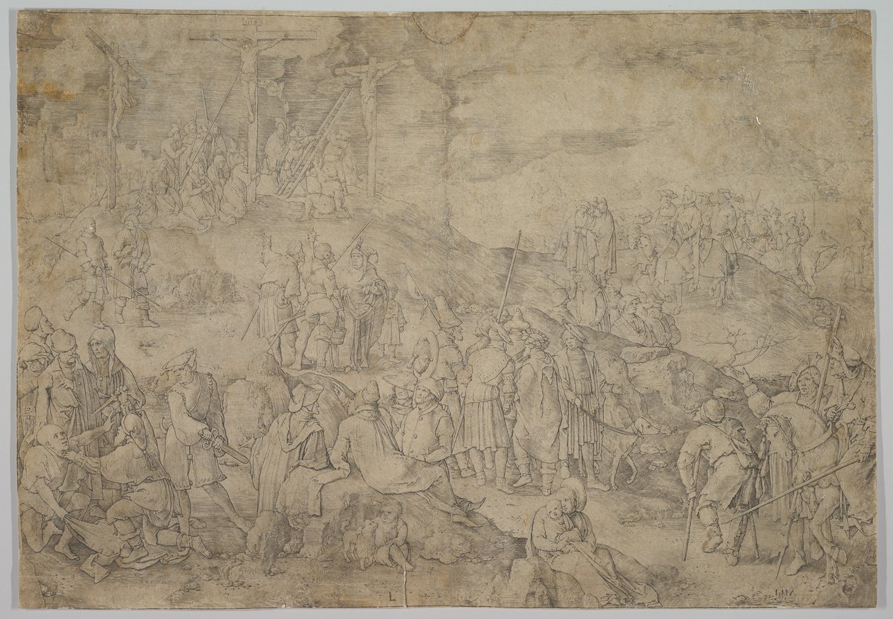 Calvary Golgotha, 1517 by Lucas van Leyden