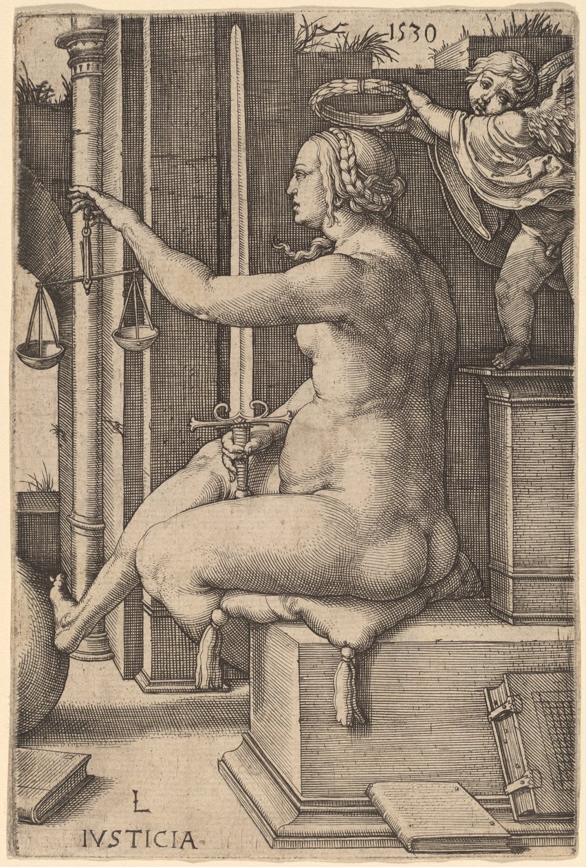 Justice by Lucas van Leyden
