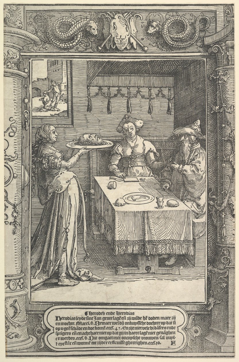 Salome with the Head of John the Baptist by Lucas van Leyden