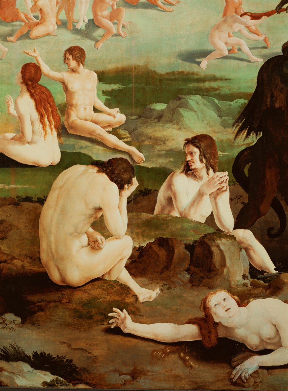 The Dead Rising from Their Tombs by Lucas van Leyden