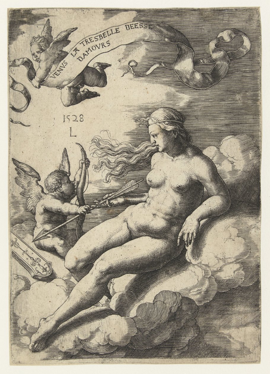 Venus and Cupid by Lucas van Leyden
