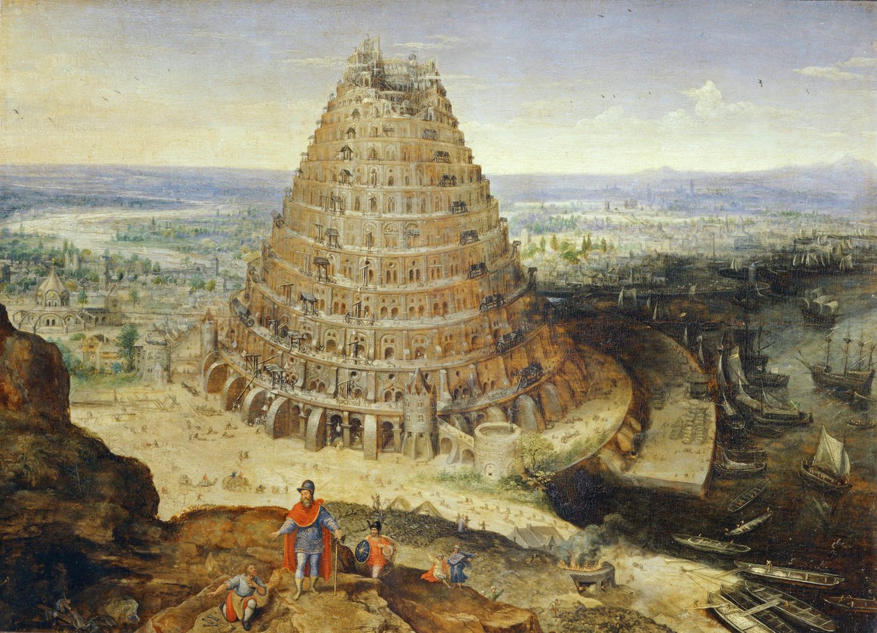 The Tower of Babel by Lucas van Valckenborch