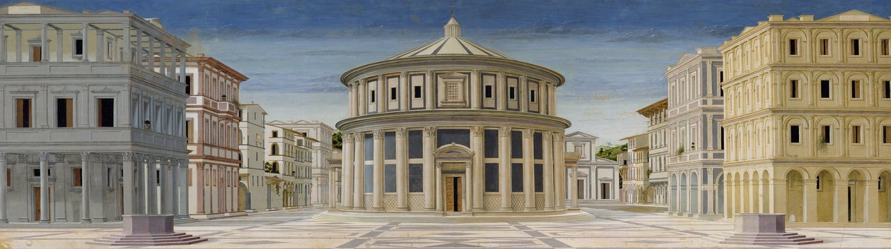 View of an Ideal City, or The City of God, after 1470 by Luciano Laurana
