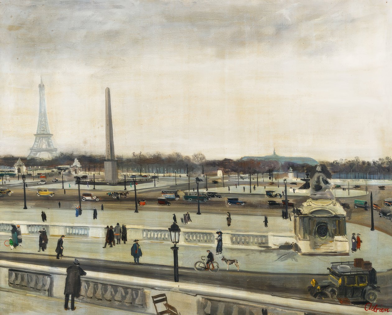 Untitled (Place de la Concorde) by Lucien Adrion