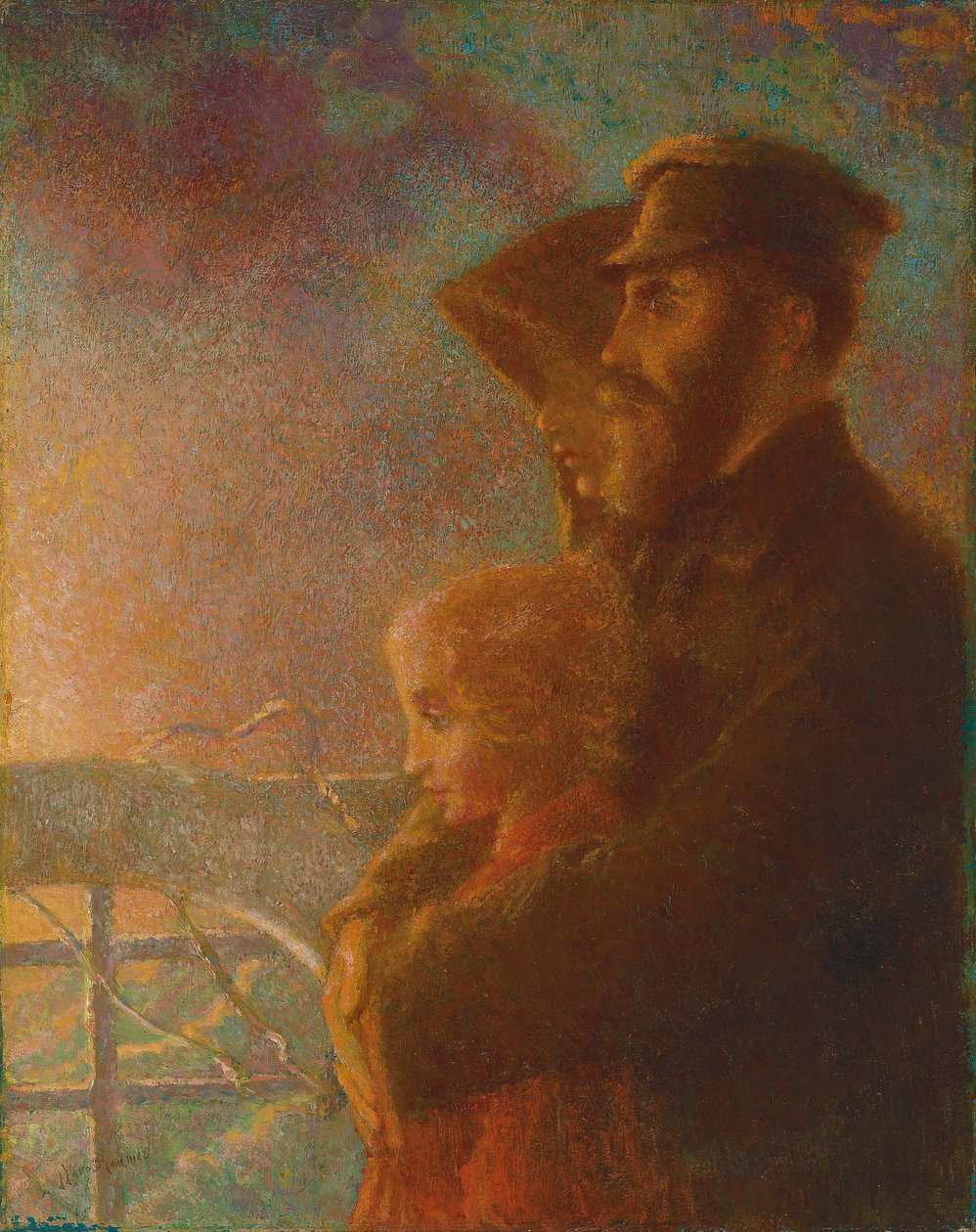 The Russian Emigres by Lucien Levy-Dhurmer