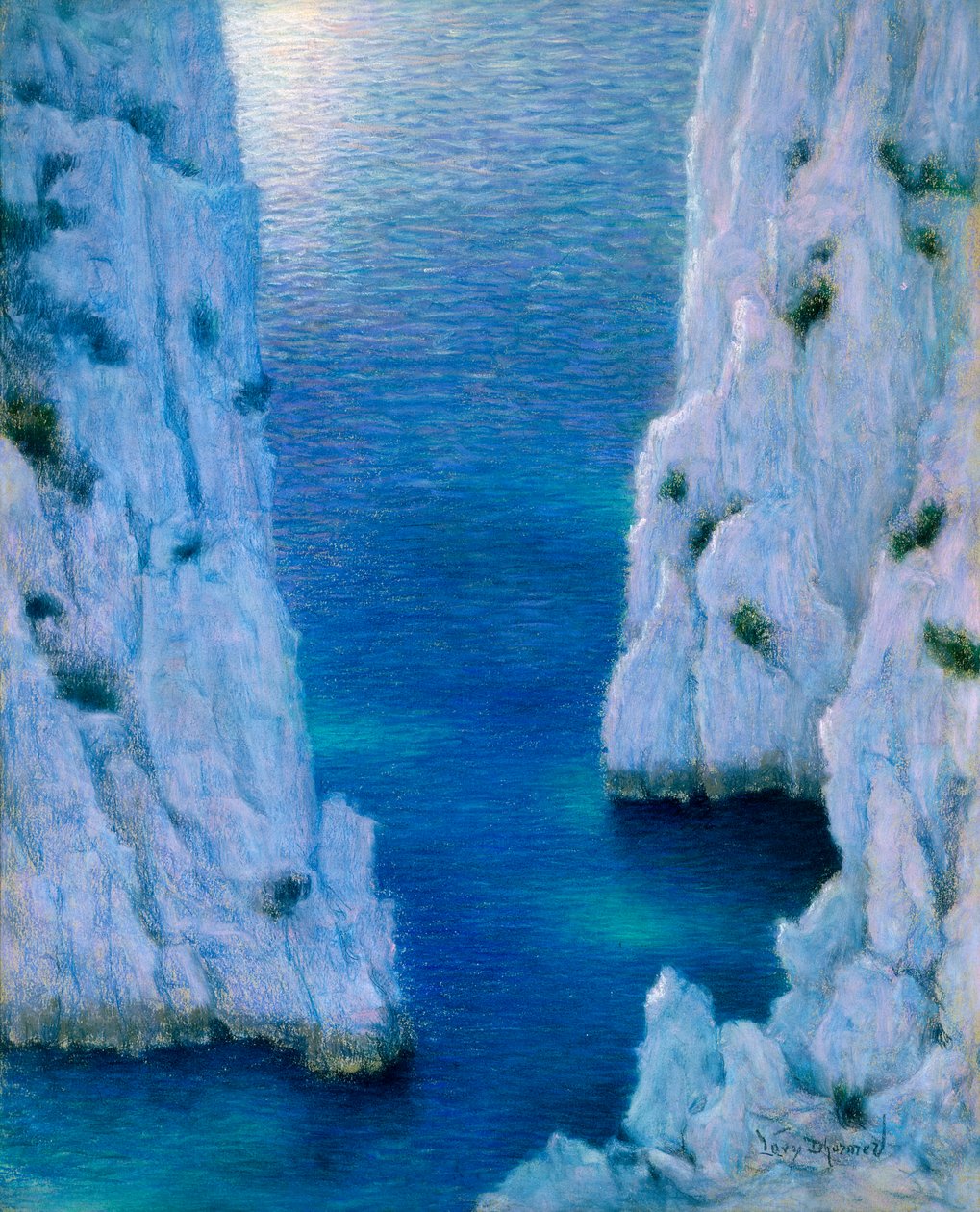 The Cove, c.1936 by Lucien Levy Dhurmer