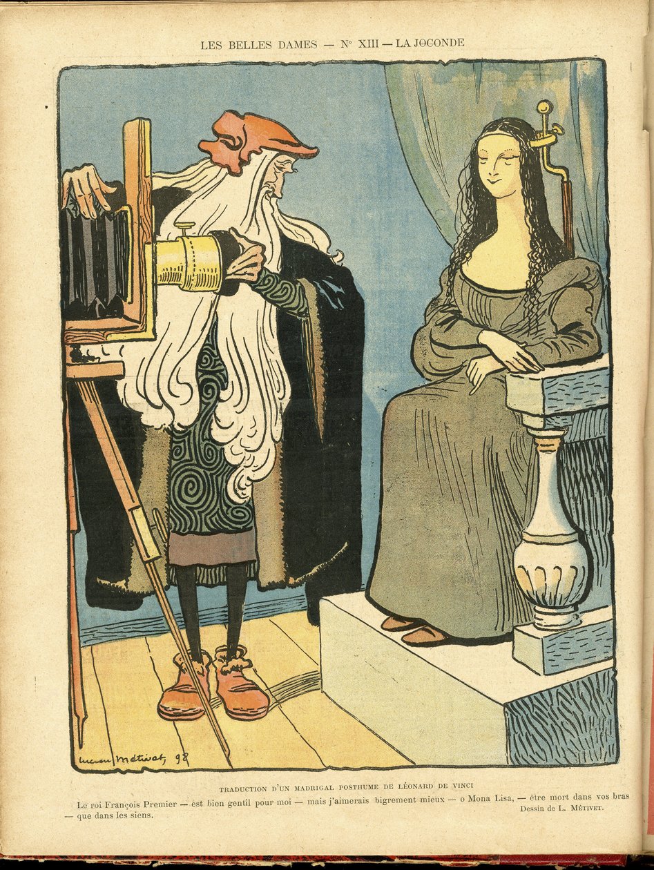Illustration in Le Rire by Lucien Metivet