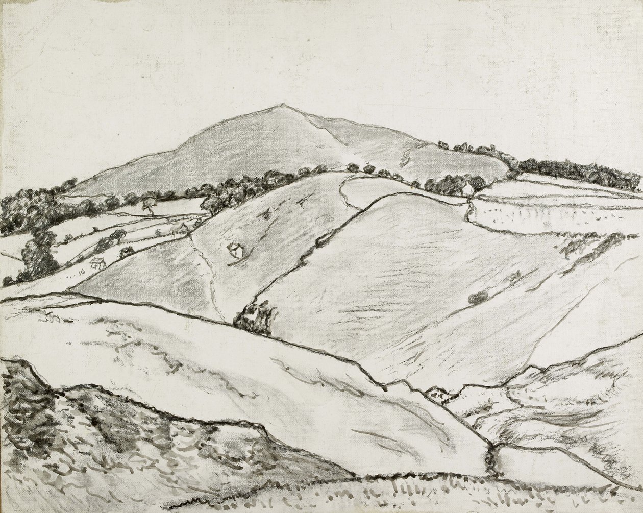 Cefn Bryn, 1933 by Lucien Pissarro