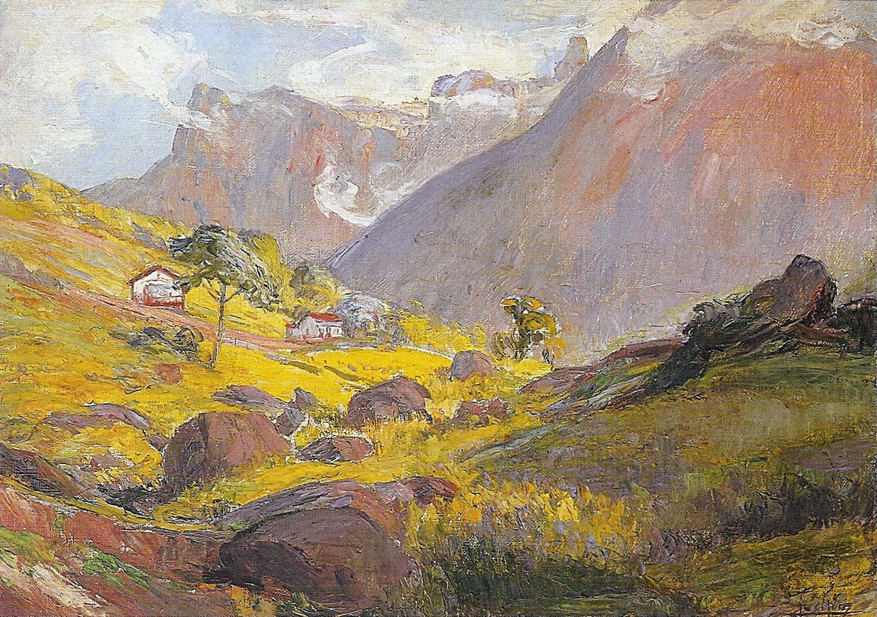 Landscape by Lucilio de Albuquerque: Buy fine art print