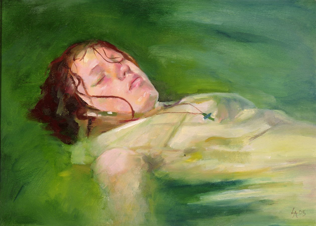 Girl Drifting by Lucinda Arundell